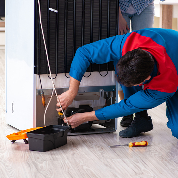 how much do you charge for refrigerator repair services in Soldier Creek